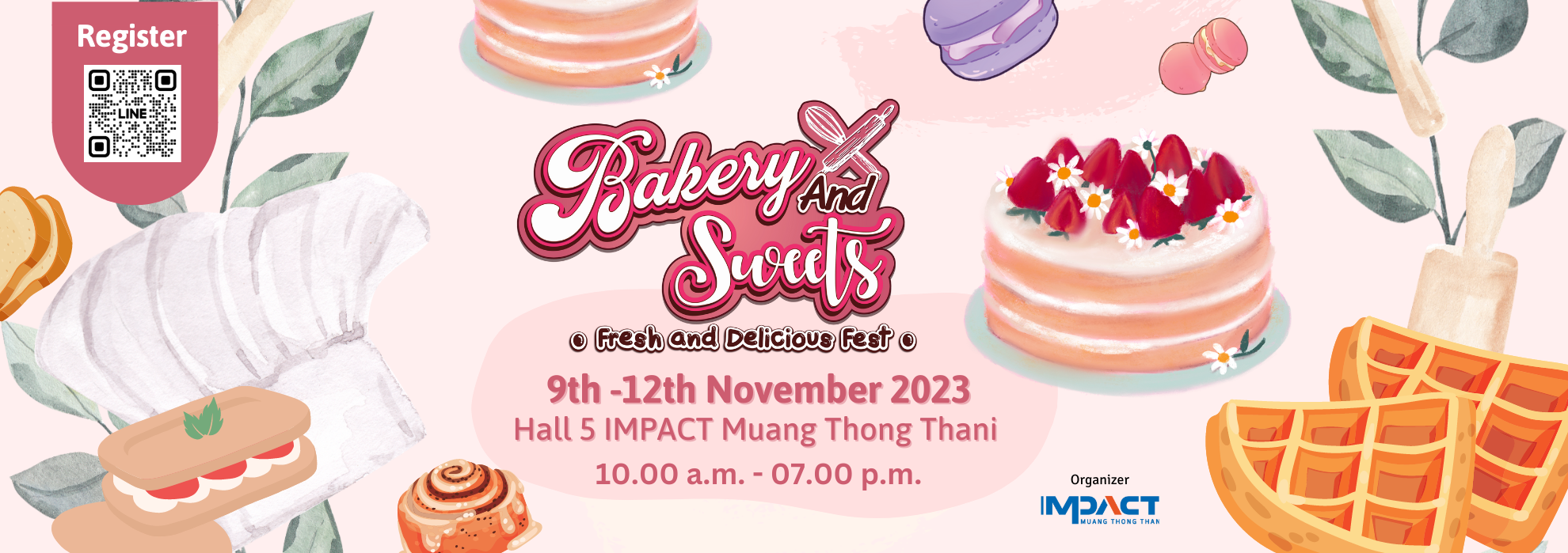 Bakery & Sweets Festival Thailand’s fresh and delicious festival